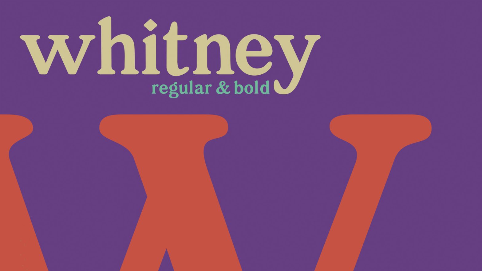 Whitney is a classic Serif typeface revival designed by Ana Paula Hentges, Margarida Almeida, and Vitória Santos in 2022.